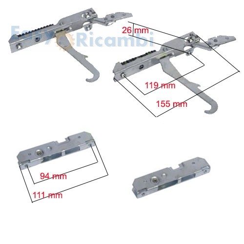 Kit cerniere due - 2,