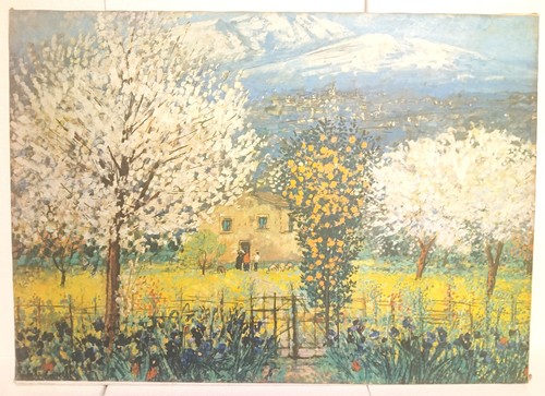 Michele cascella litografia - michele,