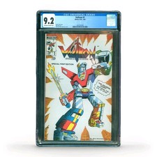 Voltron # 1 CGC 9.2 1°