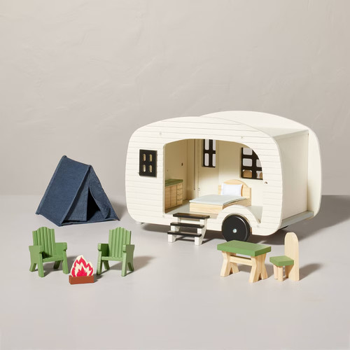 Bambola giocattolo camper - , con