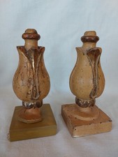 Antica coppia di porta palme 