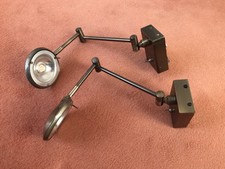 Coppia di lampade da lettura per comodino da parete