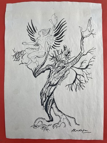 Arthur rackham disegno - rackham, su