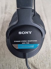 CUFFIE PROFESSIONALI SONY MDR-7506 NERE E CROMATE A VINTAGE STREET CLASSIC