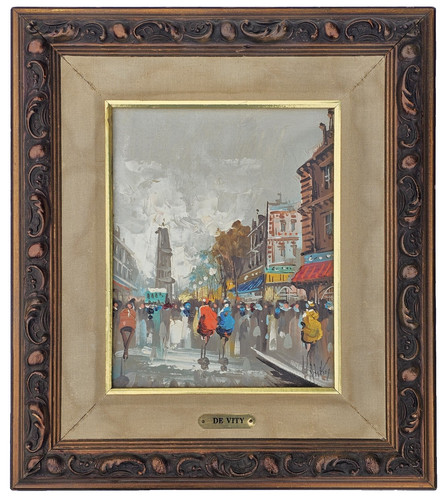Dipinto olio firmato - ad,