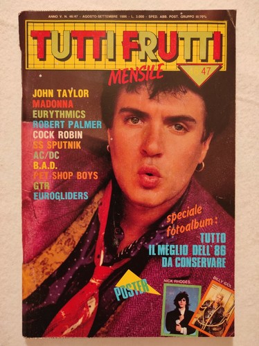 Tutti frutti 1986 - 1986, +