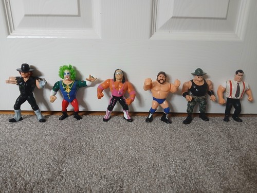Pacchetto figurine wwf wwe - wwf,