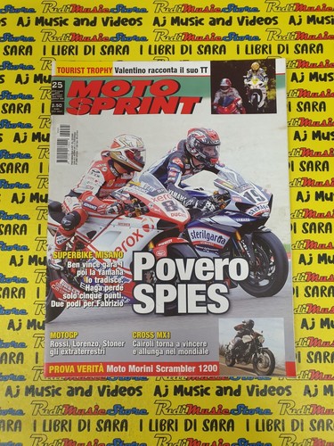 Rivista moto sprint 22 29 - moto, n.25