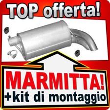 Silenziatore posteriore per - silenziatore,