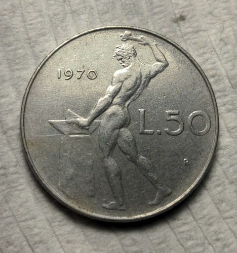 Italy lire 1976 europe coin - 1976,