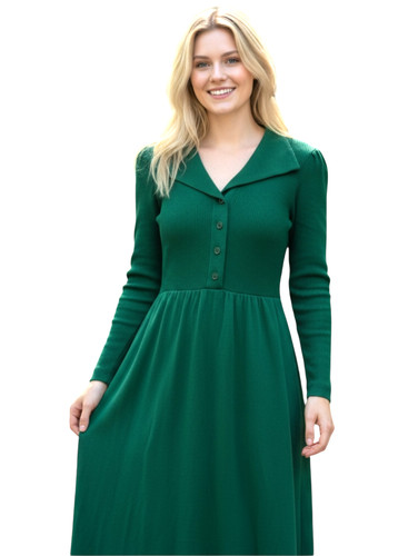 Maxi abito maglione maglia