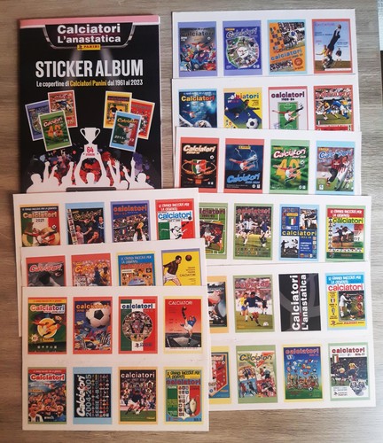 Sticker album vuoto - +, set