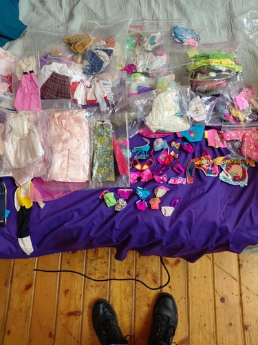 Giant lot barbie - of, clothing