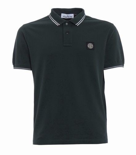 Polo uomo stone island verde - polo,
