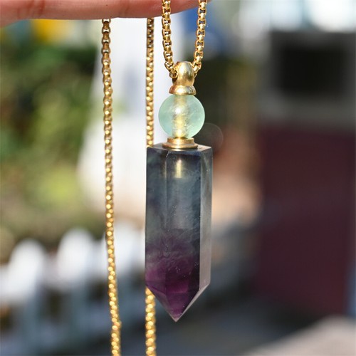 Bottiglia profumo fluorite