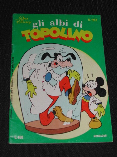 Albi topolino 1257 - topolino, n.