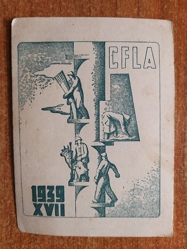 Tessera 1939 conf fascista - 1939,