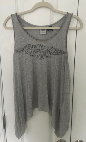 Womens vintage bling harley - womens,