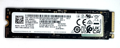 Ssd stato solido nvme - stato, samsung