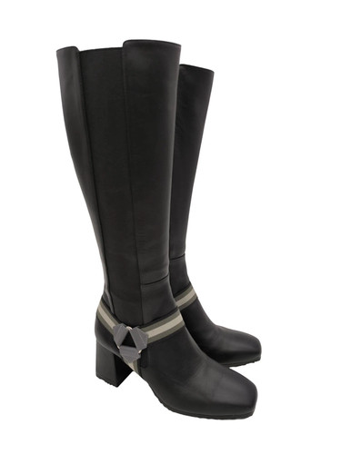 Stivali pollini tacco nero - pollini,