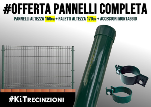 Pannelli rete recinzione - rete,