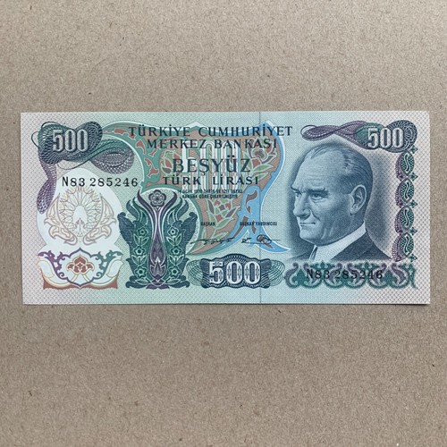 Rara banconota turca - , 500
