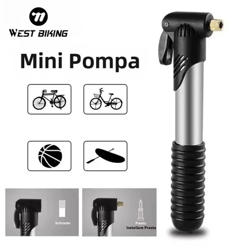 Mini pompa per bici - mini, portatile