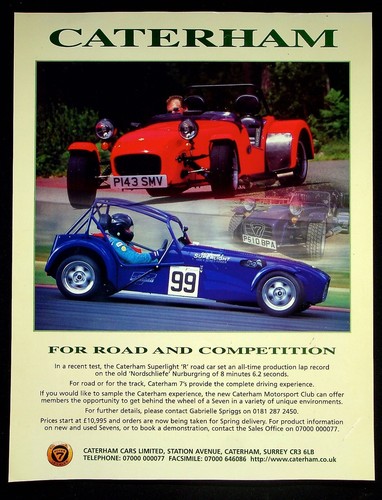 Caterham cars history - cars,