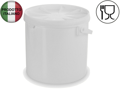 Secchio vaso plastica vuoto - secchio,