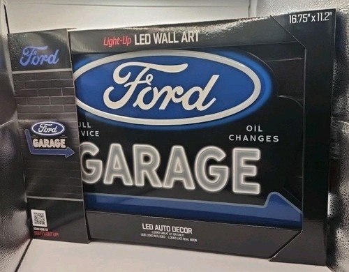 Insegna led neon ford - insegna,