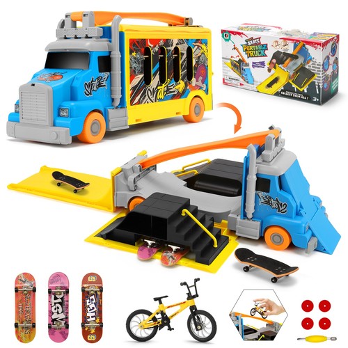 Finger skateboard park set - finger,