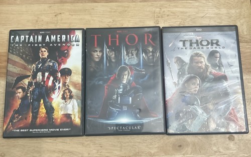 Marvel dvd lot thor - ,