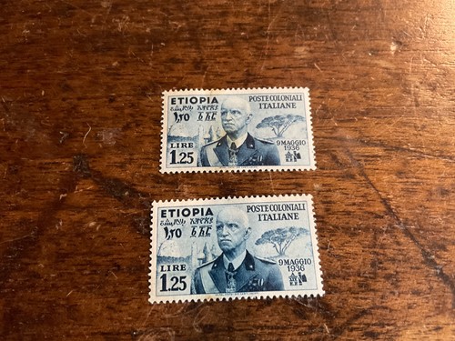 Colonie etiopia 1 25 lire - colonie,,