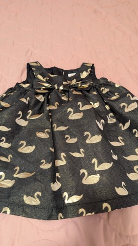 Vestito bambino nero oro - vestito,