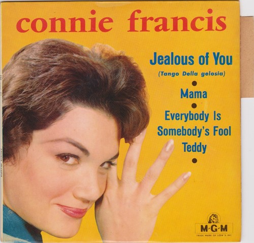 Connie francis jealous you - jealous, of