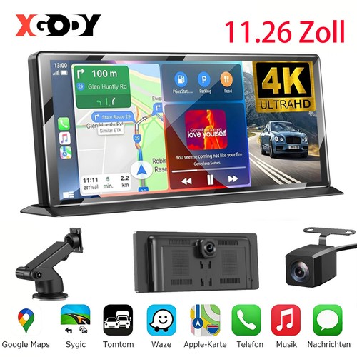 Autoradio portatile hd - 4k,
