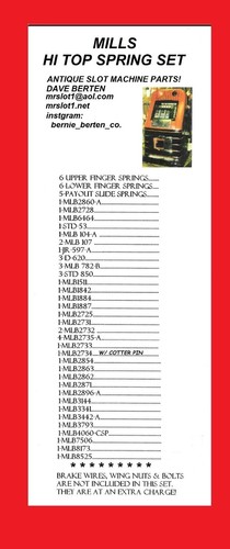 Set molle ricambio mulini - set,