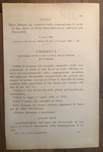 San rocco porto 1892 - porto,