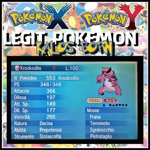 Legit pokemon team - kb, x