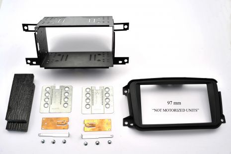 Mascherina kit doppio din - kit,