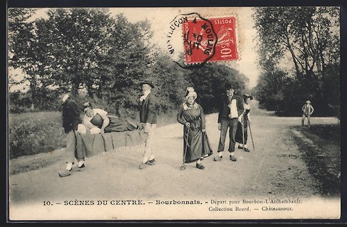 Cpa bourbonnais auvergne - cpa,