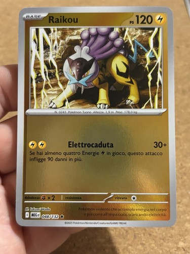 Raikou 048 132 rara - raikou, 048/132