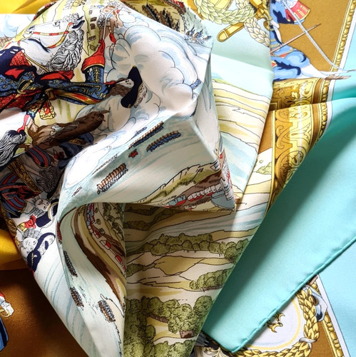 Scatola sciarpa foulard - sciarpa, hermes