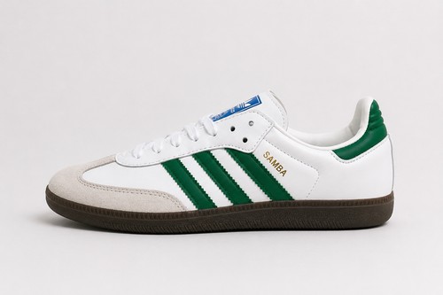 Adidas samba white - samba, green