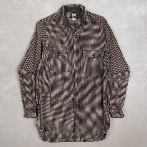 Woolrich camicia vintage lana - woolrich,