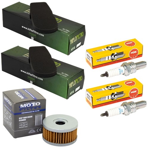 Set filtro olio aria candele - set,
