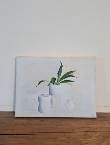 Dipinto olio tela natura - dipinto, su