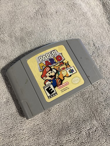 Paper mario nintendo 64 - mario,