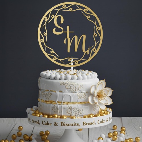 Cake topper acrilico