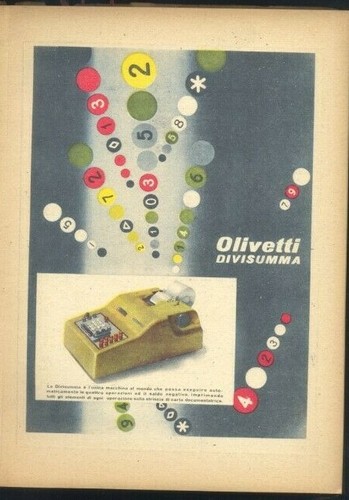 Pubblicità originale anni 50 - pubblicità,
